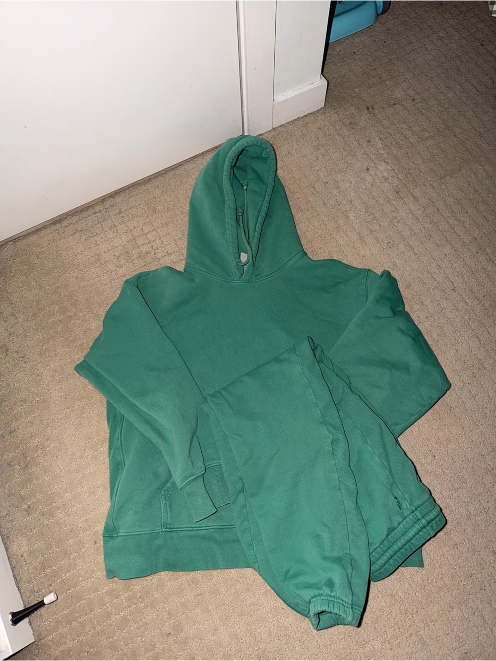 TNA Cozy Boyfriend Hoodie in Seafoam Green